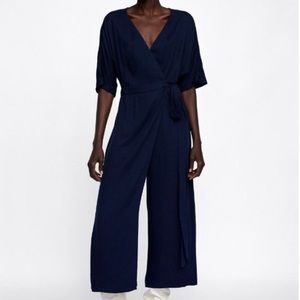Zara Jumpsuit Wrap Front